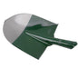 WALFRONT Garden Shovel Replacement Head Round Pointed Manganese Steel Digging and Transplant Tool