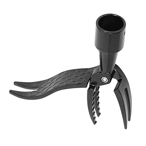 Stand Up Weed Puller, Curved Jaw Design, Labor Saving 4 Claw Weeder Tool with Premium Aluminum Alloy Material, Portable Weed Picker for Easy Weed Removal