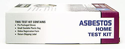 Asbestos Test Kit 5 PK (5 Bus. Days) - size: 5 Pack 5 Day