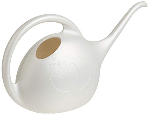 Novelty 30602, Pearl Indoor Watering Can, 1/2 Gallon - color: Pearl