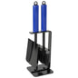 16-Inch Ash Shovel and Brush Set with Stand Solid Manganese Steel - size: 16 inches Set