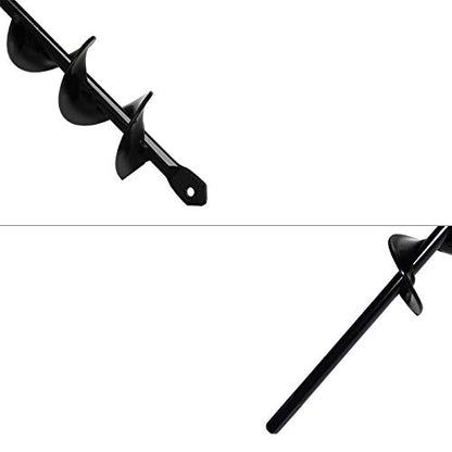 Garden Tools Bulb Planter Auger Drill Bit for Planting 1.57x8.66 Inches - size: 1.57” x 8.66”