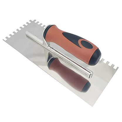 Frosch Stainless Steel Square Notch Trowel (7-PACK) - size: 7-Pack