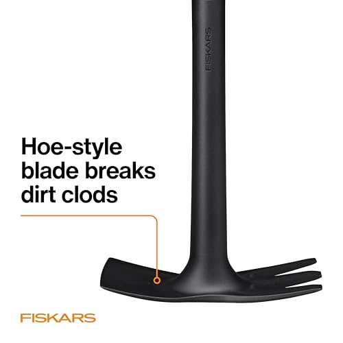 Fiskars Eco Dual-Function Hoe & Cultivator, Ergonomic Garden Hand Tool - style: Eco Cultivator Hoe