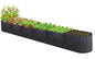 POILKMNI 12x2x1ft Oval Fabric Raised Garden Bed - size: 12x2x1ft Oval