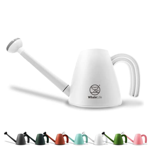 Indoor House Plant Watering Can Small Long Spout Water Pot 2L-67oz Blue - color: White