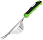 Garden Guru Dandelion Weeder Tool with Fulcrum - Rust Resistant Stainless Steel Weed Puller Weed Puller with Leverage Base, V-Shaped Fork Tip & Ergonomic Handle - for Planting & Weeding - size: 1 Pack