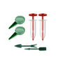 6Pcs Mini Sowing Seed Dispenser, Seed Planter Tool, Handheld Seed Planter, Mini Hand Seed Spreader, Garden Seed Planter, Small Seed Spreader with Seedlings Dibber Widger for Spreading,Seed Sower Tool