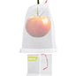 Fruit Cover Bags Against Birds, 25pcs 4x6 in Mesh Fruit Protection Bags with String, Netting for Fruit Trees Vegetables Flowers Protection Away from Bugs Birds - size: 4"x6"/Pack of 25