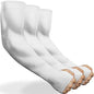 beister Arm Sleeves for Men & Women, UPF 50+ UV Sun Protection, Cooling - color: 3-pairs White
