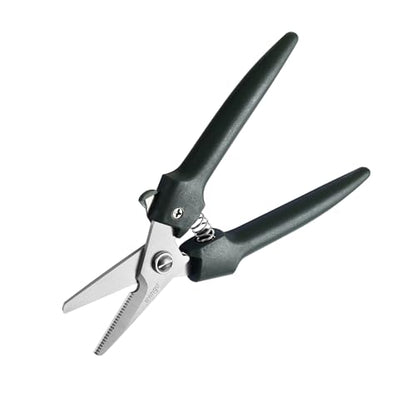 LIVINGO 7.5" Garden Pruning Shears Straight Curved Blade Set