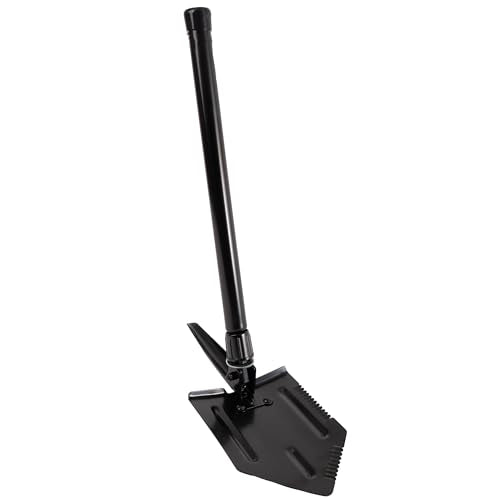 Rothco Heavy Weight Steel Handle Folding Pick & Shovel – Compact Outdoor Camping Survival Tool