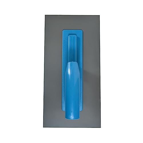 Nichiyo Plastic Trowel with Comfort Grip Handle for Plastering - color: D28142