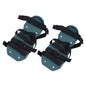 Lawn Aerator Shoes with 26 Spikes – Adjustable 3-Strap or 4-Strap Design for Soil Aeration, Yard and Garden Care(4 Straps) - size: 4 Straps