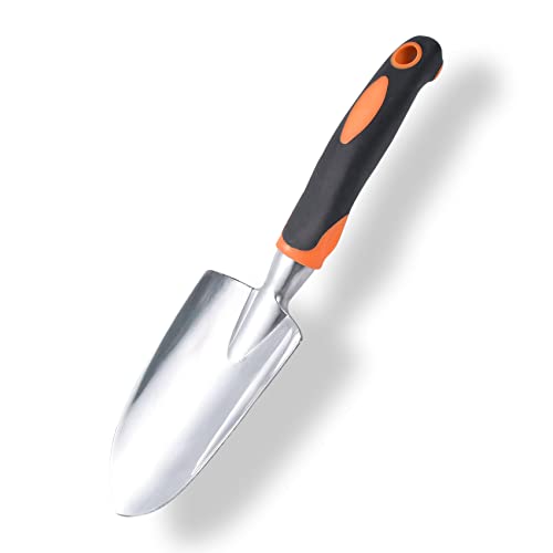 Garden Shovel Hand Trowel Mini Shovel, Orange - color: Orange