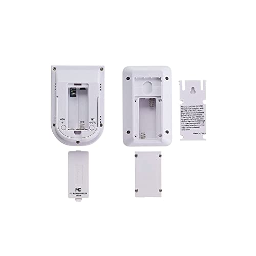 Taylor in/Out Wireless Thermometer with Remote Sensor and Clock
