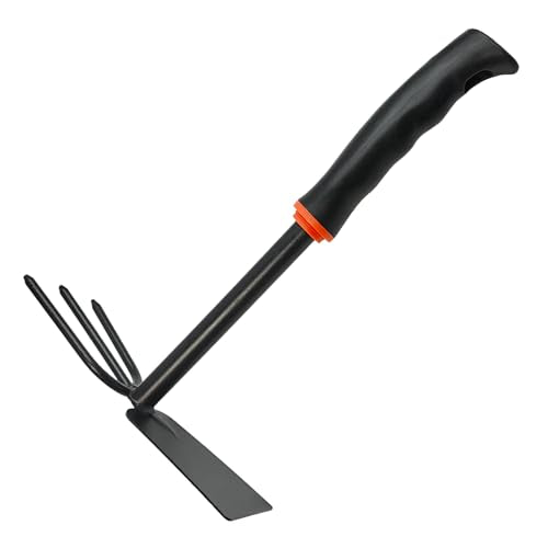 Garden Trowel with Rubber Handle, Multi-Use Flat Garden Hand Trowel for Planting, Weeding, Transplanting, Digging, Small Weeding Knife for Gardening - style: Garden Trowel