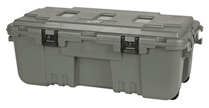 Plano Storage Trunk - 108 Quart w/ Wheels (1819) - Hunter Green - color: Hunter Green, style: Large - 1 pack