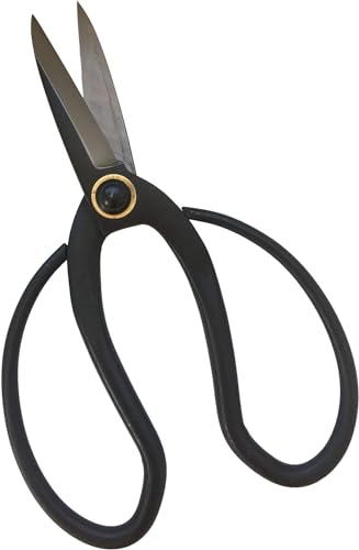 GARDEN GURU Professional Bonsai Scissors 180mm - Traditional Butterfly Pruner Shear for Precise Trimming Pruning and Deadheading of Flowers Plants, Japanese Bonsai Garden Tools - 1 Case (64 Pcs) - style: 180mm 64 Pack