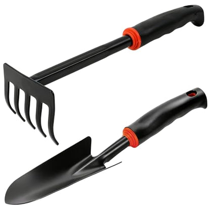 Garden Shovel, Garden Trowel,Spade Shovel Hand Rake Gardening Tools,Digging