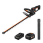 WORX Cordless Hedge Trimmer, 20V 22" Bush Trimmer, WG263 - style: 22" 20V Hedge Trimmer w/(1)4.0Ah Battery