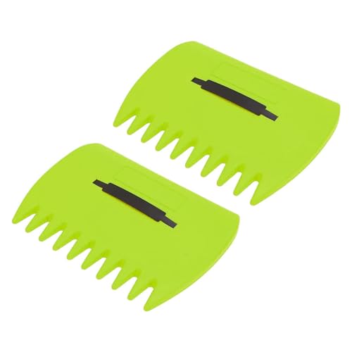 Generic Leaf Scoops Large Size Hand Rake Claws 2 Pcs Leaf Scoop Fallen Leaves Grabber Dead Branches Claw Plastic Hand Rake for Garden Lawn