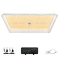 MARS HYDRO 300W TSW2000 Led Grow Light for Indoor Plants Seeding Veg Bloom - size: 23.3" × 18.7"