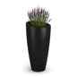 Mayne Modesto 32in Tall Round Modern Planter, Black - color: Black, size: 32 Inch