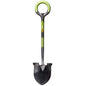 Radius Garden 202 PRO Ergonomic Stainless Steel Shovel, Original Green - style: Round Point Shovel