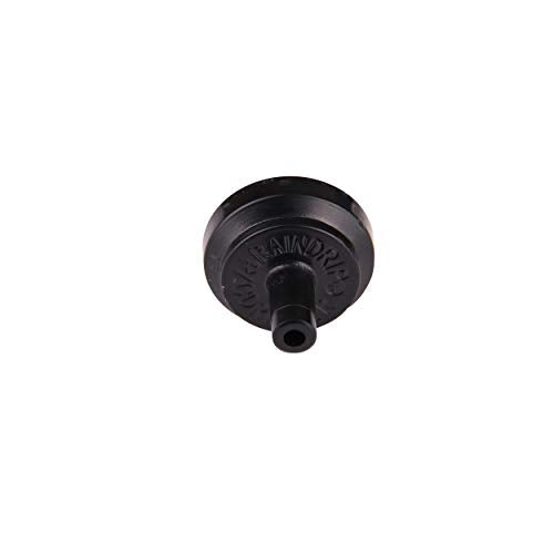 Raindrip PC2050B Pressure Compensating Dripper, 50-Pack, Red/Black - size: 50-Pack
