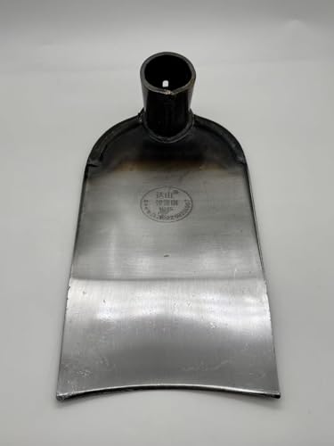 Garden Hoe,Heavy Duty Gardening Hoe,Sharp Edged Hoe，Cultivating,Digging,Loosen Soil, Trenching, Landscaping Manual Weeder（Without Handle）