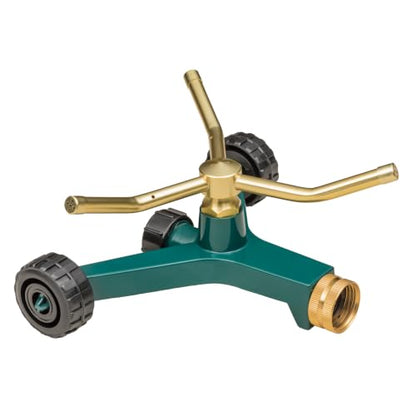 Orbit 58257N Lawn and Garden 3-Arm Metal Sprinkler with Wheel Base - style: 3-Arm Sprinkler