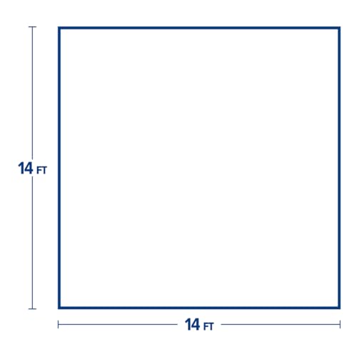 Tenax 2A240037 Bird Net 14'x14' Black - size: 14-ft x 14-ft