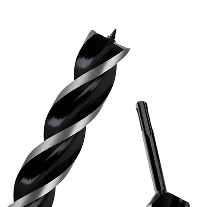 1-1/5" x 12" Auger Drill Bit with SDS Plus Shank for Wood - size: 1-1/5"x12"