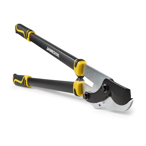Jameson Heavy-Duty 32″ Geared Bypass Lopper | 1-3/4″ Cutting Capacity | Compound Lever & Gear Technology | Aluminum Frame | Non-Stick Blade