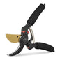 Yesker Pruning Shears for Gardening 8" Professional Bypass Garden Scissors Yard Clippers with Sharp Carbon Steel Blade Heavy Duty Hand Pruners for Branch Flower Plant Trimming Cutting Gardening Tools - size: 1PCS 8" Black & Red