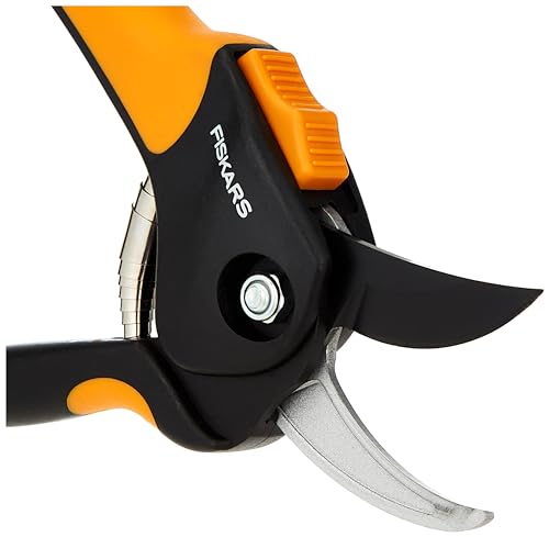 Fiskars Bypass Pruning Shears, 5/8" Cut Capacity Garden Clippers, SoftGrip (Pack of 6) - size: SoftGrip (Pack of 6)