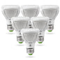 SANSI LED Grow Light Bulbs 6-Pack, 10W Full Spectrum, E26 Base, 4000K - size: 6 Pack