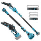 3-in-1 Cordless Pole Saw for Makita 18V Battery, Electric Chainsaw