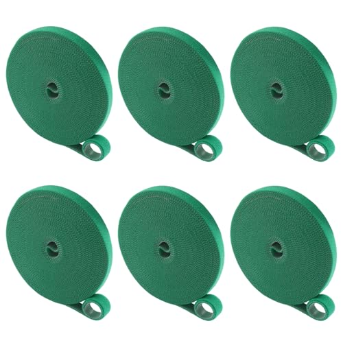 Plant Tape, 6 Rolls 196 Ft, Green - size: 196 feet- 6 rolls