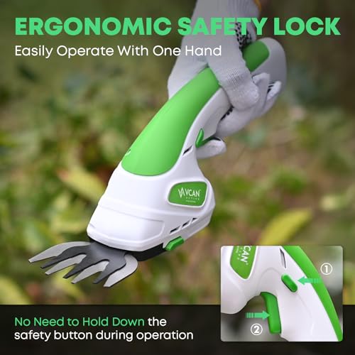 2-in-1 Hedge Trimmer (Green) - color: Green