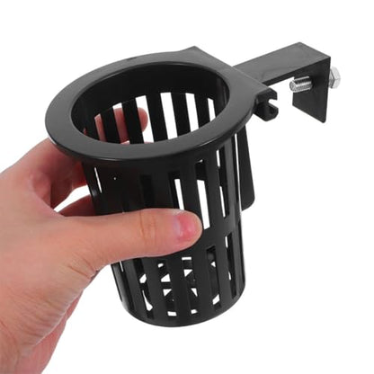 6 Pack Aquarium Plant Holder Wall Mounted Hydroponic Basket for Fish Tank Aquatic Plants Pond Plants Vertical Gardening Plastic Mesh Net Pot 3.93 X 3.54 X 2.36 in