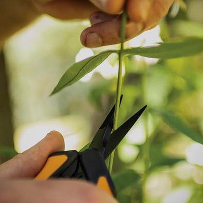 Fiskars 6" Non-Stick Pruning Snips, Resin-Resistant Garden Scissors, 2-Pack - style: Non-Stick Snips (2-Pack)