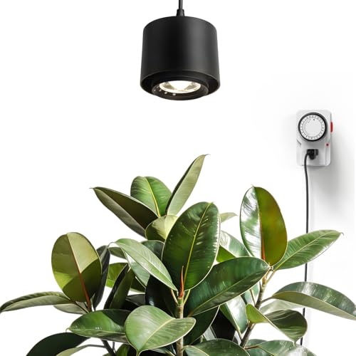 Barrina TR40 Hanging Grow Lights for Indoor Plant, 40W 4000K Full Spectrum - color: 4000K-Black