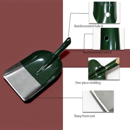 Heavy Duty Digging Shovel for Garden - Digging Spading Fork - size: Square Head