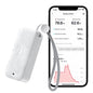 SwitchBot IP65 Indoor Outdoor Hygrometer Thermometer Wireless, 394ft Bluetooth Range, Refrigerator Thermometer, Dewpoint/VPD/Absolute Humidity Sensor, Free Data Storage Export, 2 Years Battery Life
