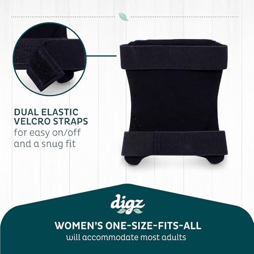 DIGZ Low Profile Garden Knee Pads for Women, Water-Resistant, One Size