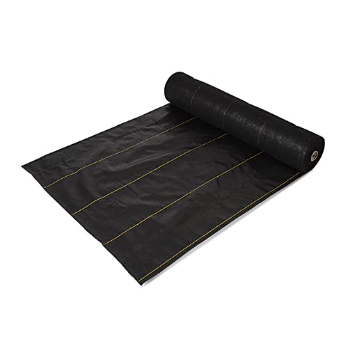 Dewitt Pro-5 Weed Barrier Fabric 5 oz, 6 x 250 Feet, 2-Pack – Heavy-Duty - size: 2 Pack, style: 6' x 250'