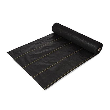 Dewitt Pro-5 Weed Barrier Fabric 5 oz, 6 x 250 Feet, 2-Pack – Heavy-Duty - size: 2 Pack, style: 6' x 250'