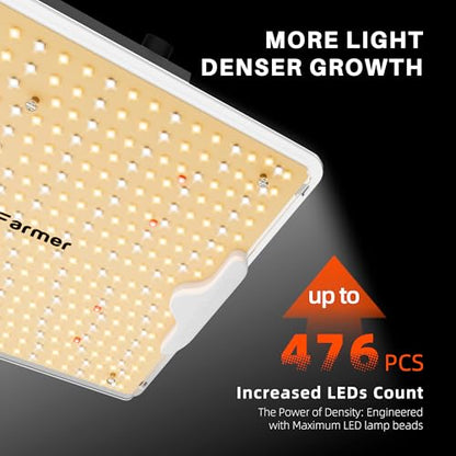 Spider Farmer SF1000D 2 Pack LED Grow Light Dimmable Full Spectrum 2x4 Tent - size: 2x4